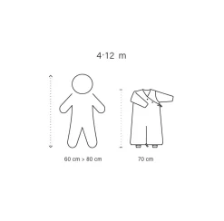 Magic Bag Pady Jersey + Jersey 4-12M Oupss Mini Print Pudding Tog 3