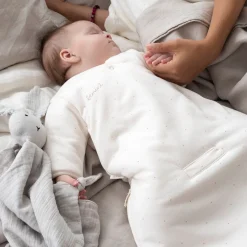 Magic Bag Pady Jersey + Jersey 1-4M Choux Small Dot Print Ecru Tog 3