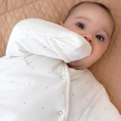 Magic Bag Pady Jersey + Jersey 1-4M Choux Small Dot Print Ecru Tog 3