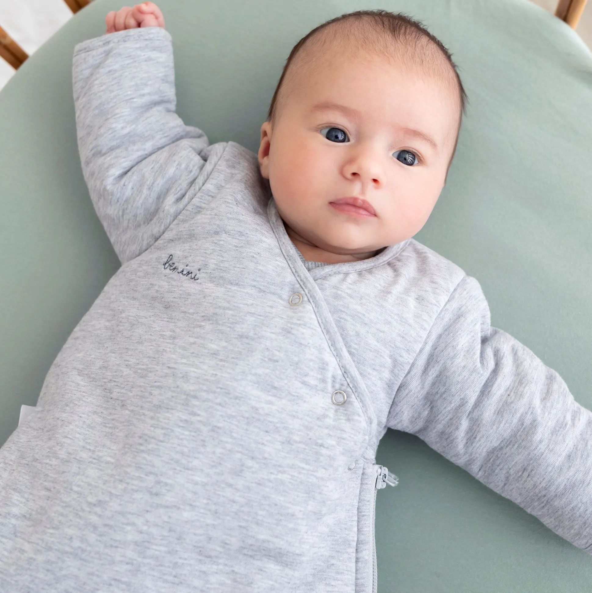 Magic Bag Pady Jersey + Jersey 0-1M Stary Mix Grey Tog 3