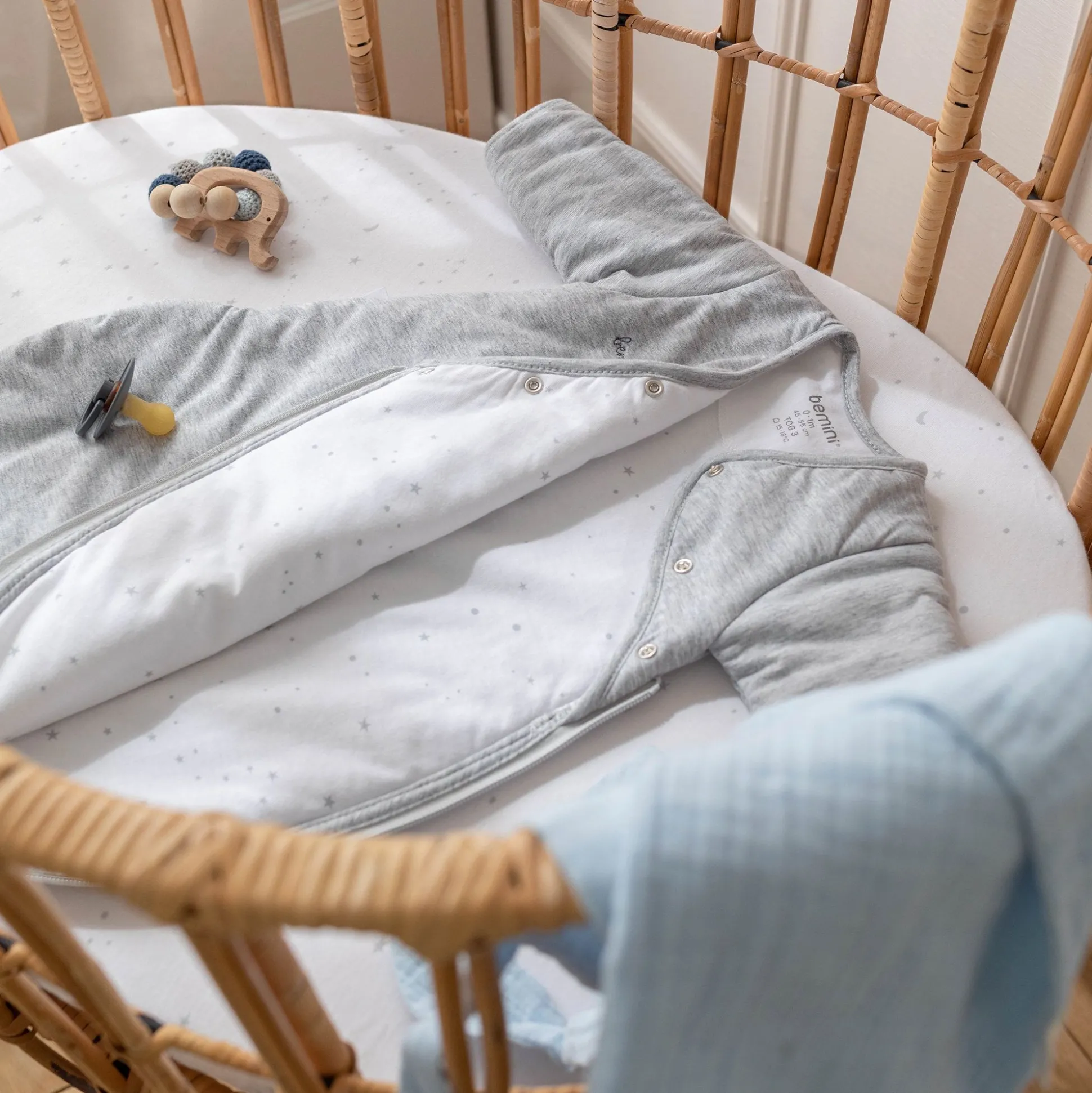 Magic Bag Pady Jersey + Jersey 0-1M Stary Mix Grey Tog 3