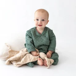 Magic Bag Pady Quilted Jersey 4-12M Quilt Green Tog 1.5