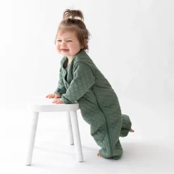 Magic Bag Pady Quilted Jersey 4-12M Quilt Green Tog 1.5