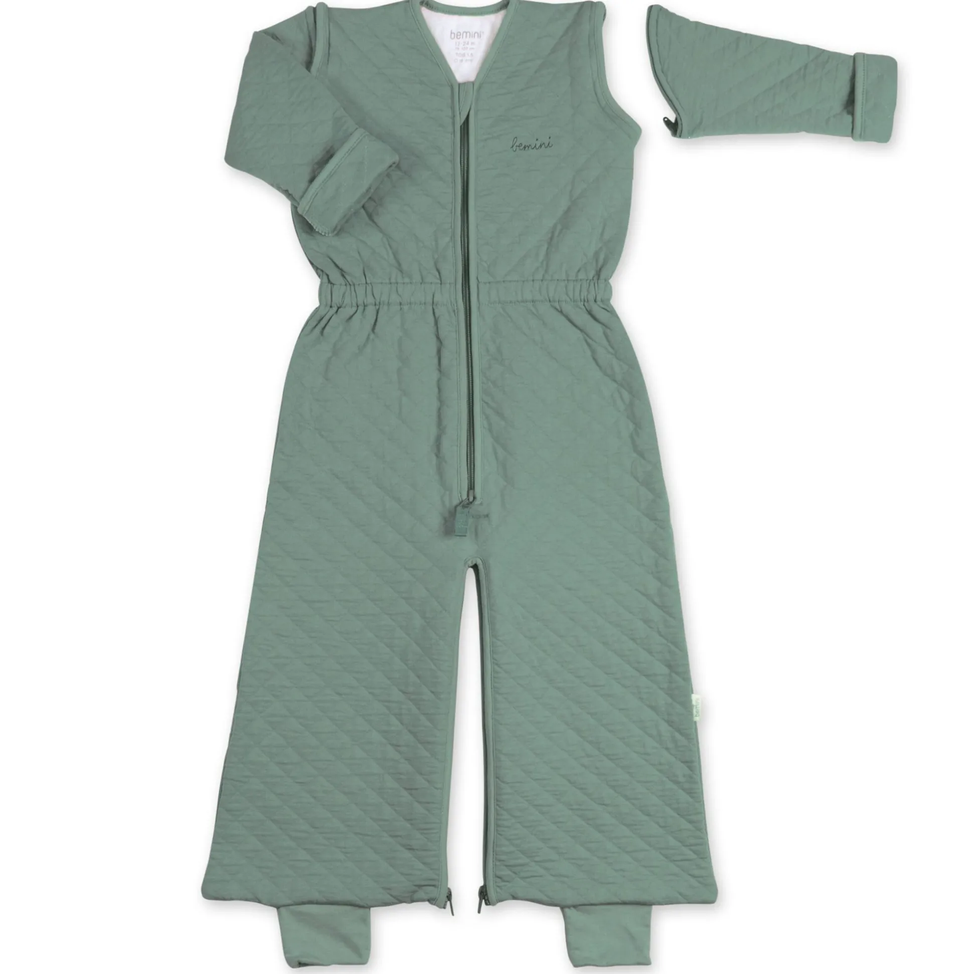 Magic Bag Pady Quilted Jersey 24-36M Quilt Green Tog 1.5