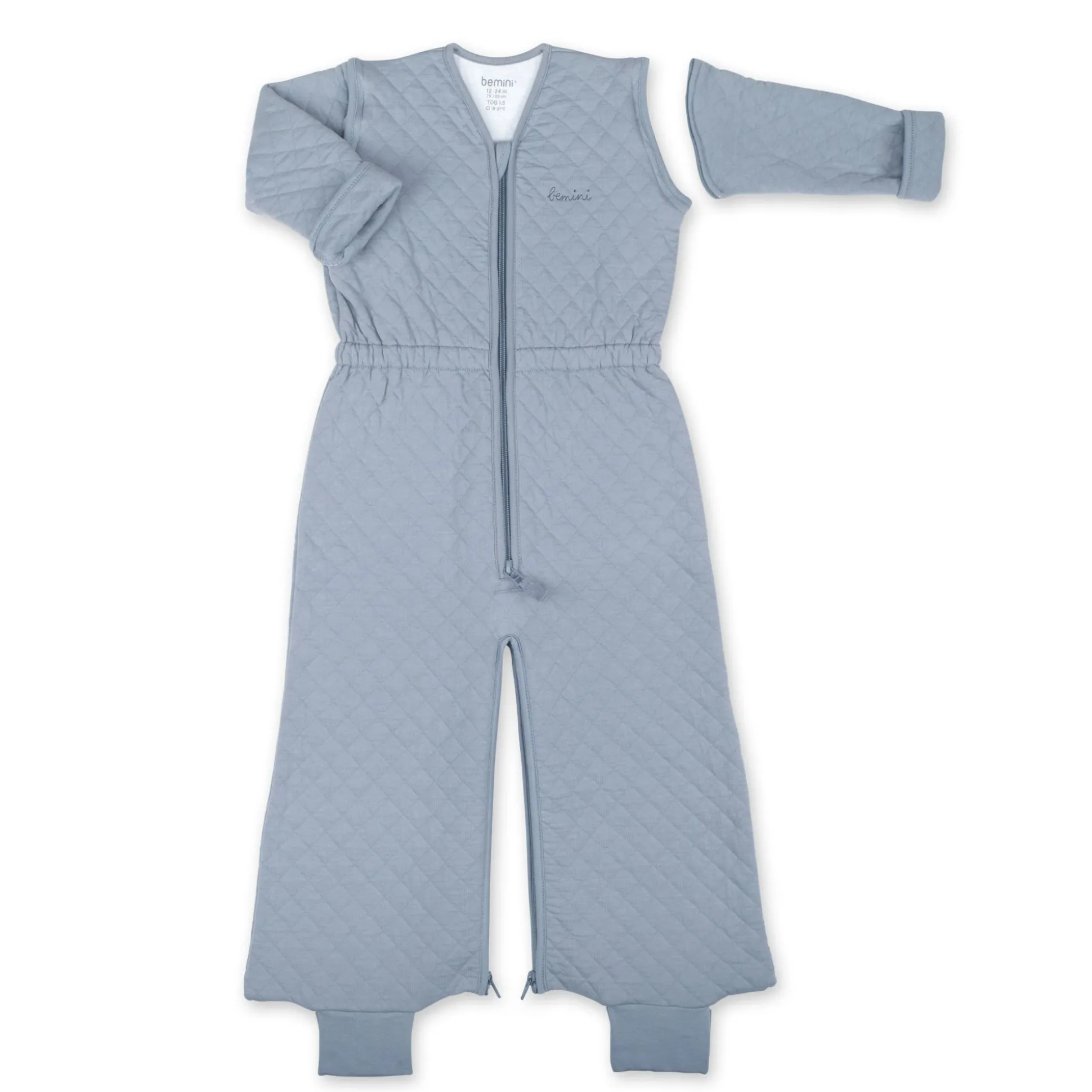 Magic Bag Pady Quilted Jersey 12-24M Quilt Stone Tog 1.5