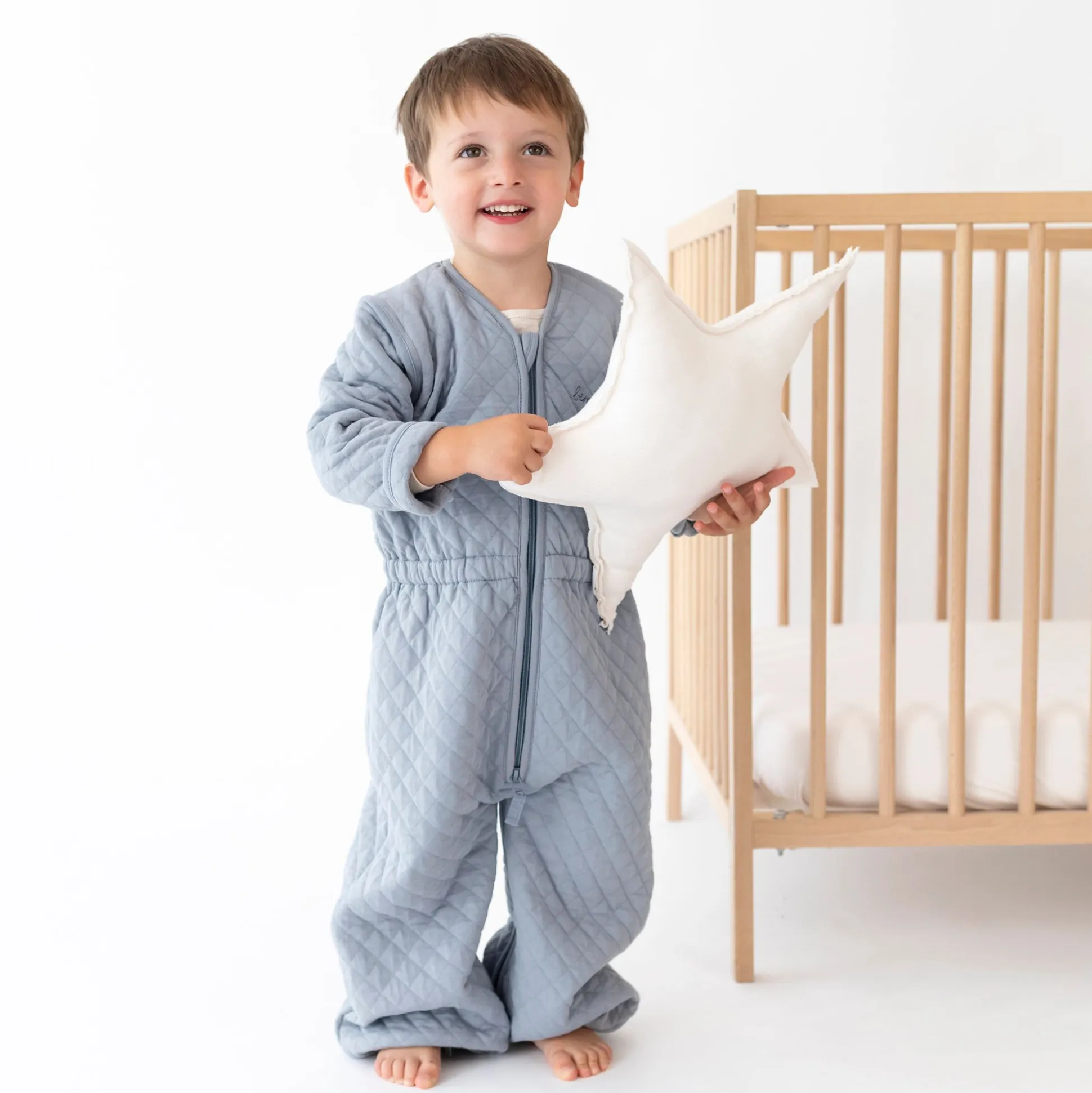 Magic Bag Pady Quilted Jersey 12-24M Quilt Stone Tog 1.5