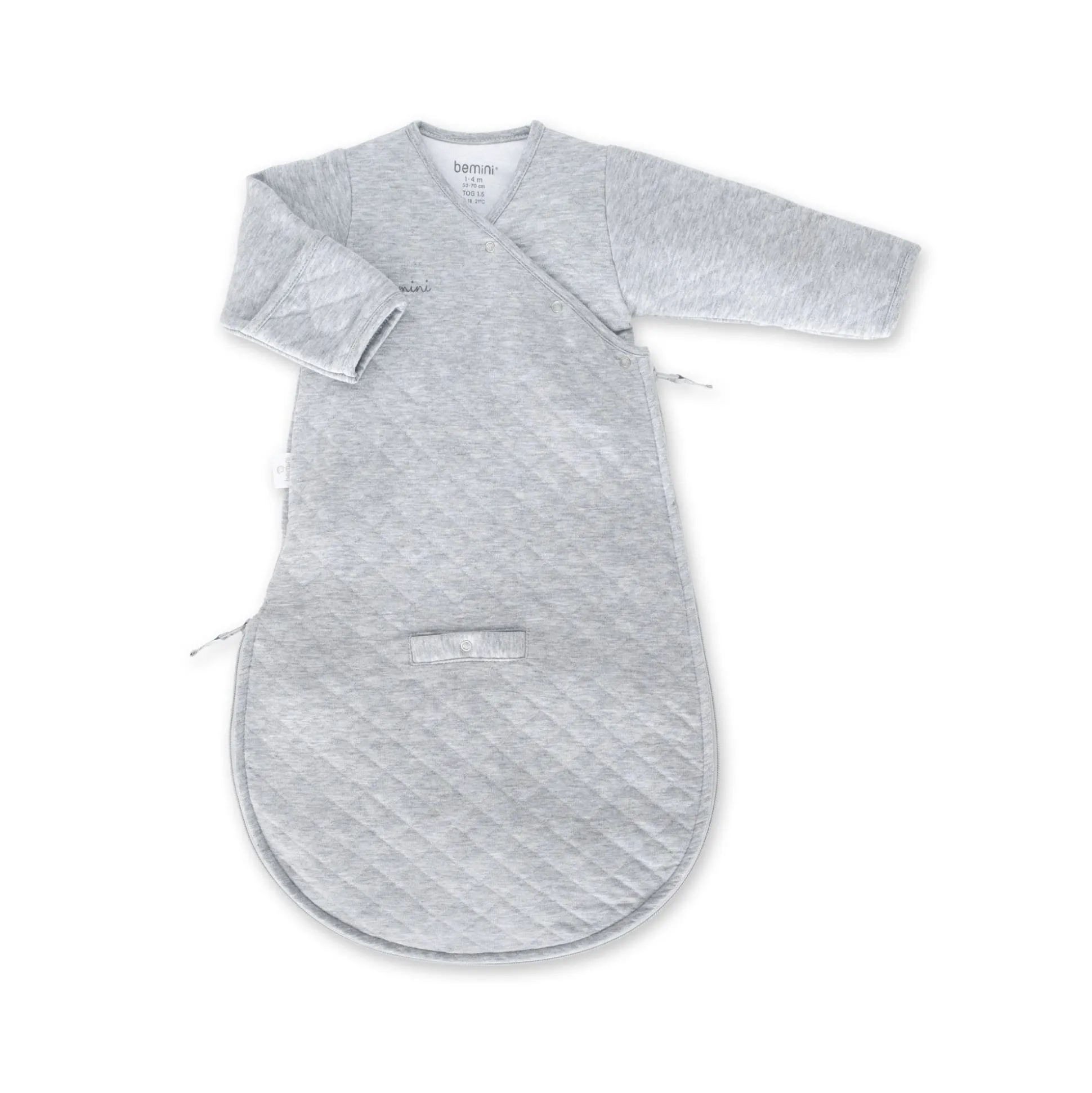 Magic Bag Pady Quilted Jersey 1-4M Quilt Mix Grey Tog 1.5