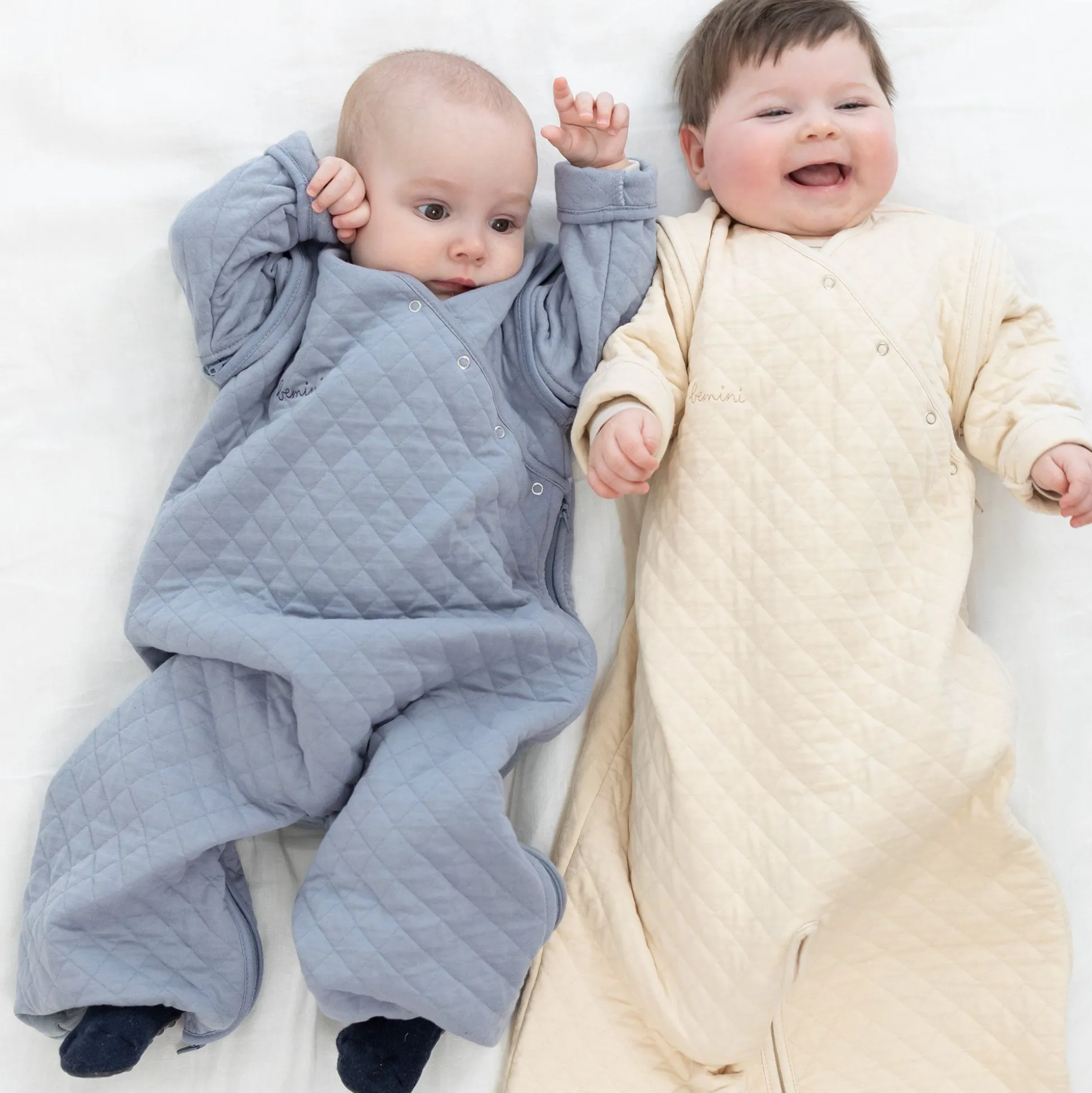 Magic Bag Pady Quilted Jersey 4-12M Quilt Stone Tog 1.5