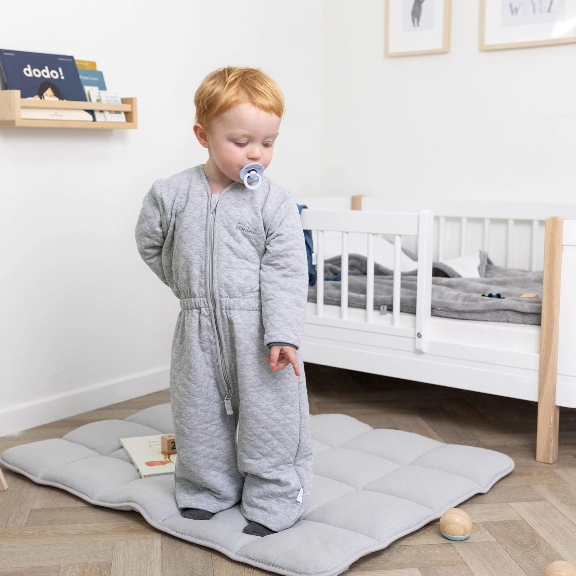 Magic Bag Pady Quilted Jersey 24-36M Quilt Mix Grey Tog 1.5