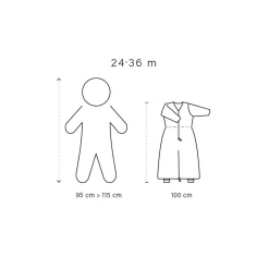 Magic Bag Pady Quilted Jersey 24-36M Quilt Brick Tog 1.5