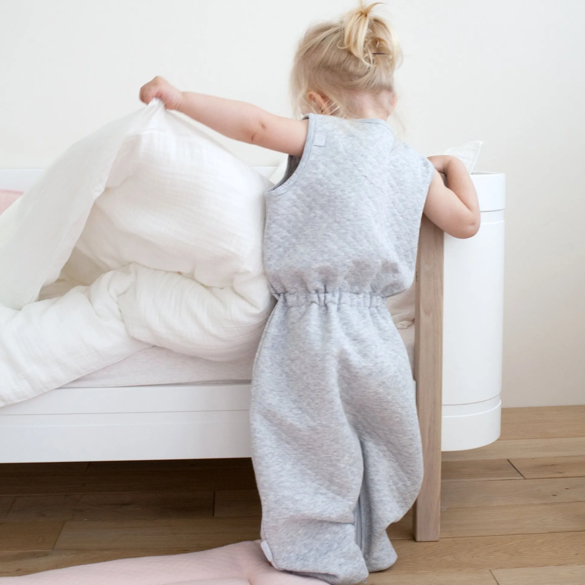 Magic Bag Pady Quilted Jersey 12-24M Bemini Grey Mix Tog 1.5