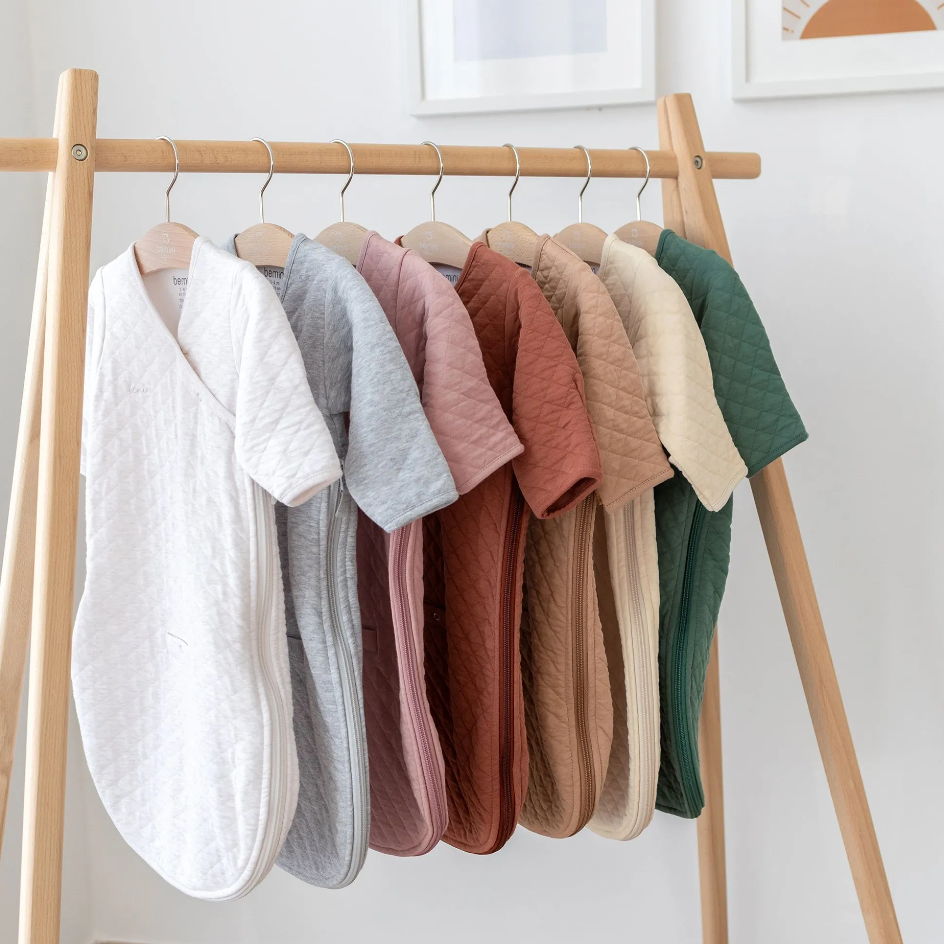 Magic Bag Pady Quilted Jersey 1-4M Quilt Mix Tender Tog 1.5