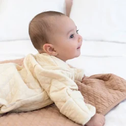 Magic Bag Pady Quilted Jersey 1-4M Quilt Cream Tog 1.5
