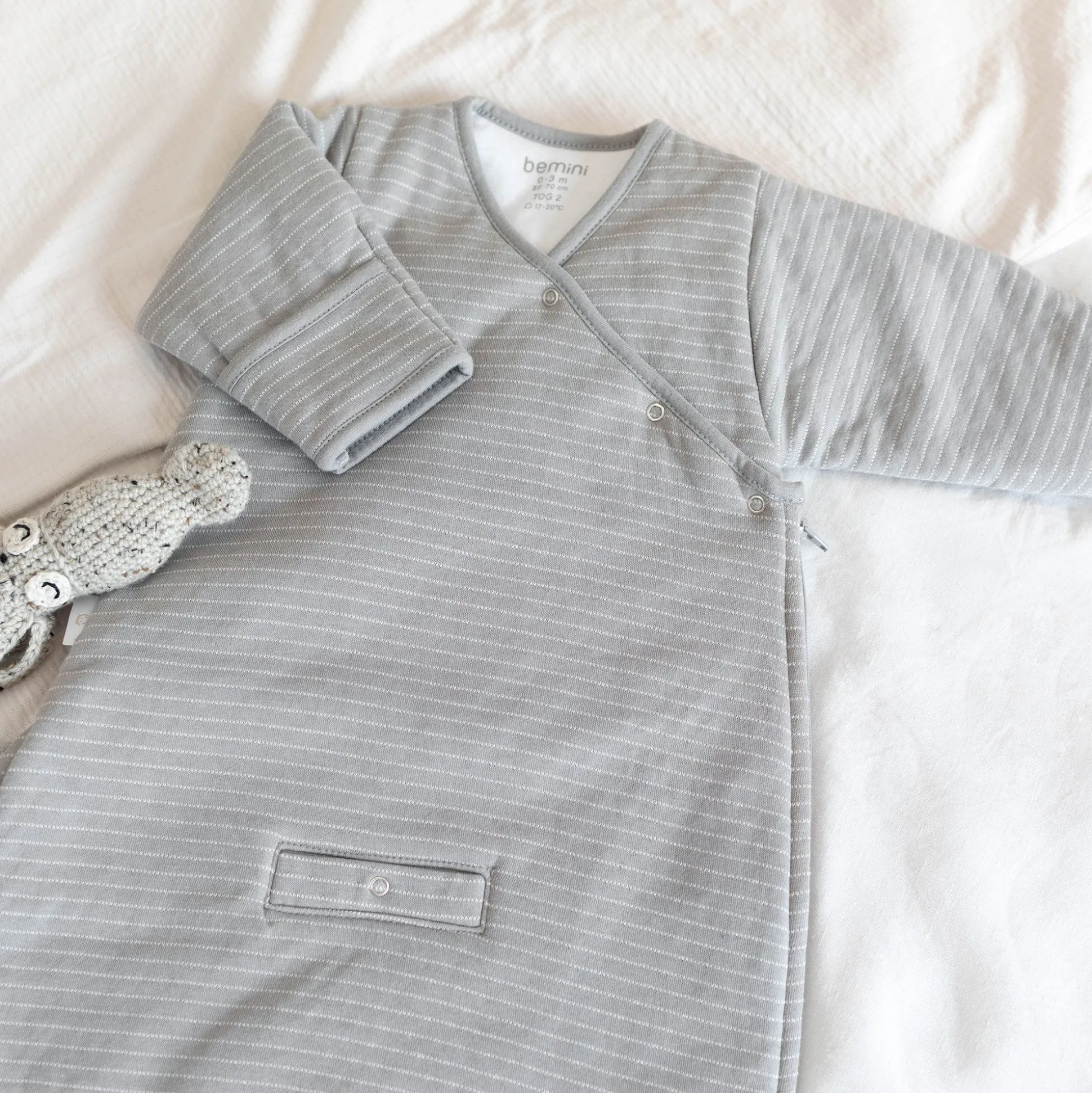 Magic Bag Pady Twin Jersey + Jersey 1-4M Dunes Stripe Shadow Tog 2