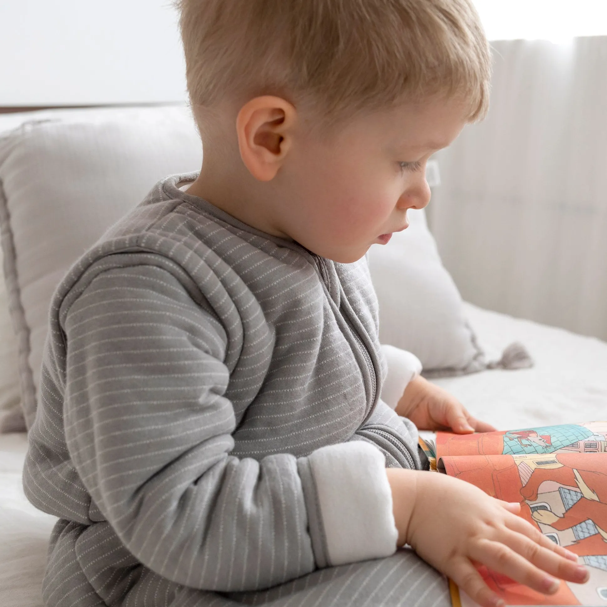 Magic Bag Pady Twin Jersey + Jersey 24-36M Dunes Stripe Shadow Tog 2