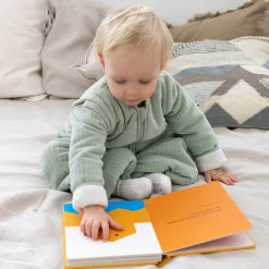 Magic Bag Pady Velvet + Jersey 12-24M Almond Tog 3