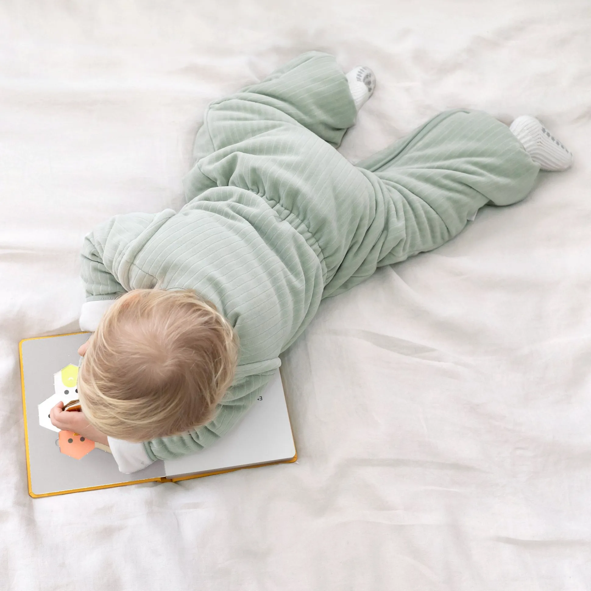 Magic Bag Pady Velvet + Jersey 12-24M Almond Tog 3