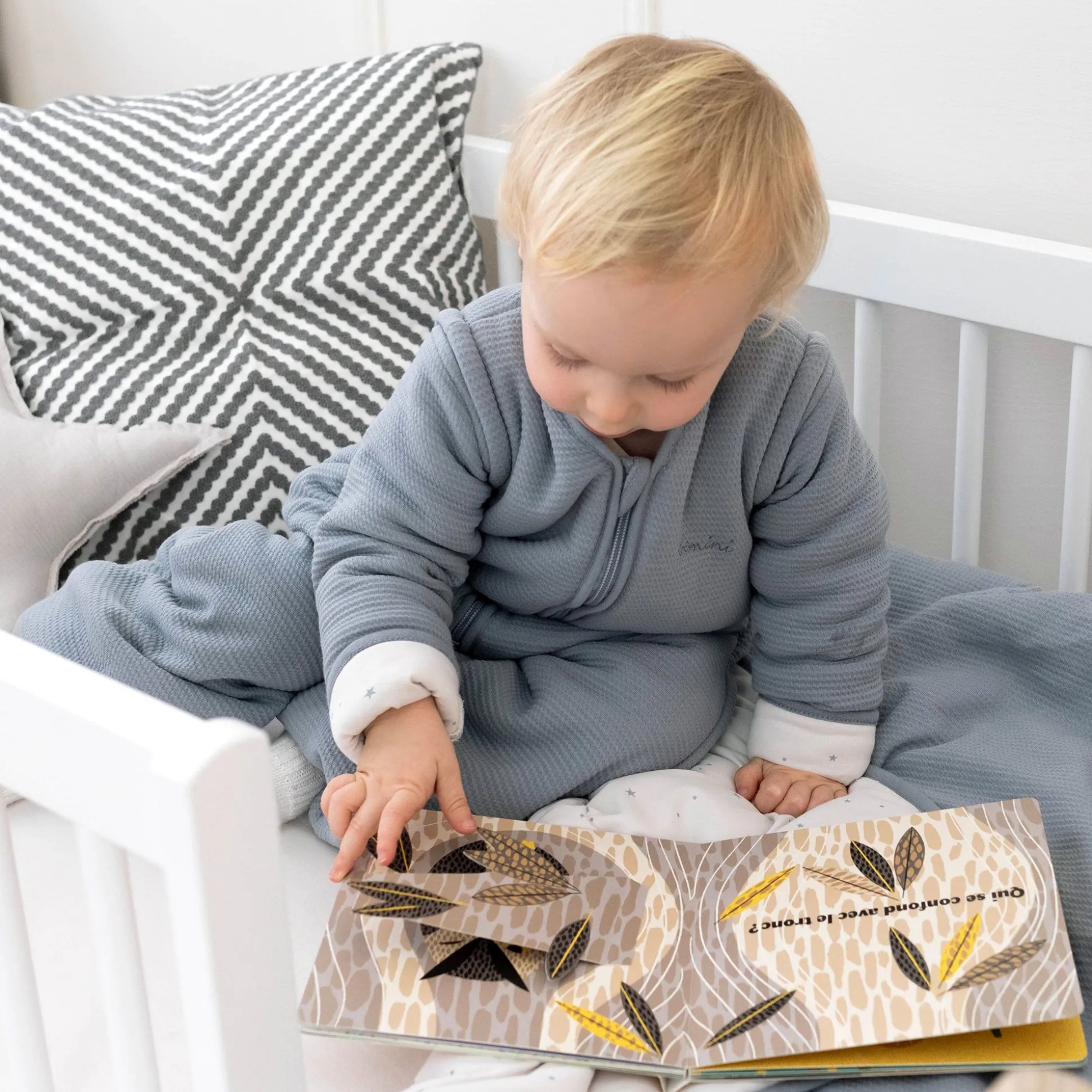 Magic Bag Pady Waffle + Jersey Bio 12-24M Wafle Stone Tog 2.5