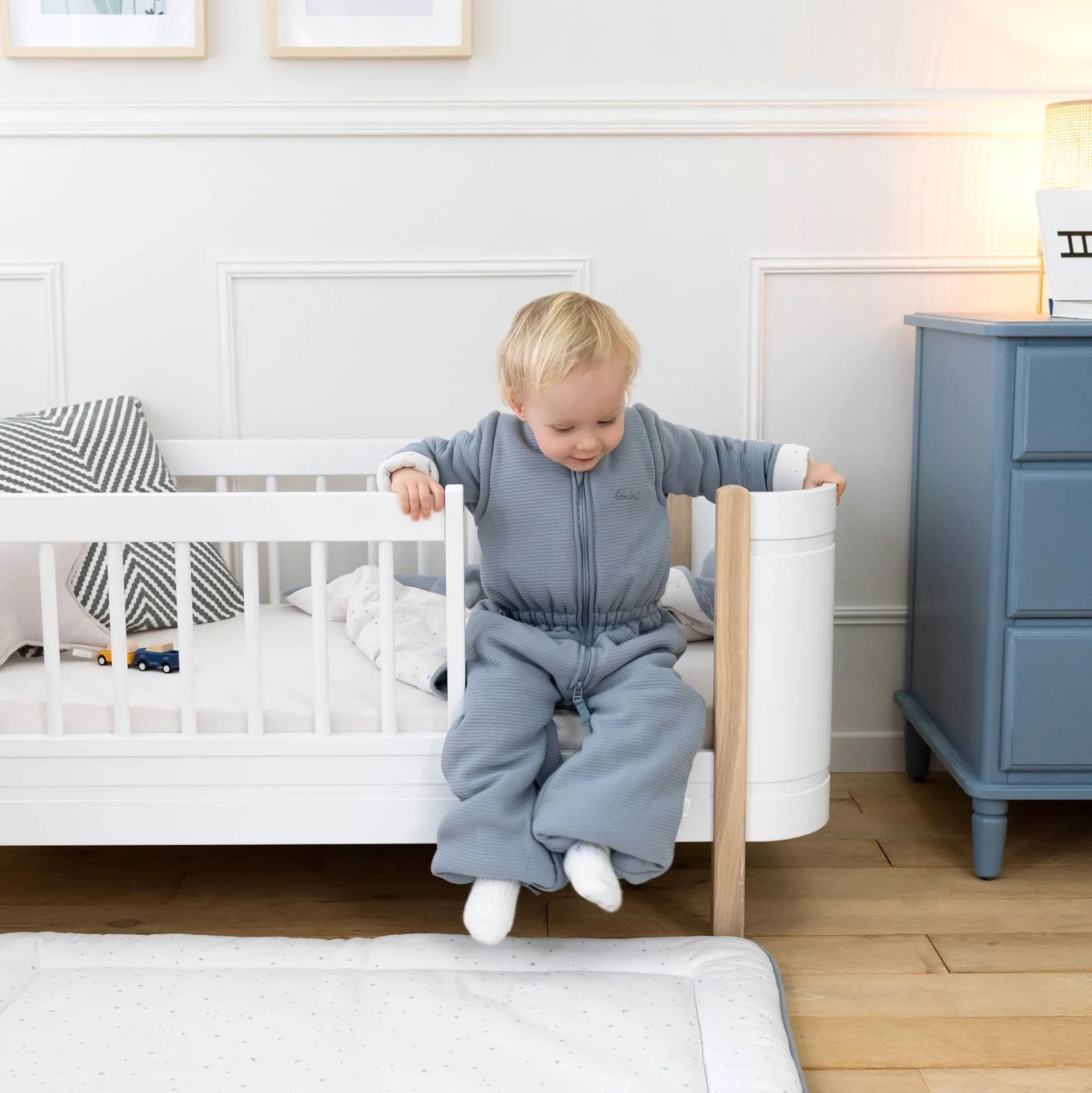 Magic Bag Pady Waffle + Jersey Bio 12-24M Wafle Stone Tog 2.5