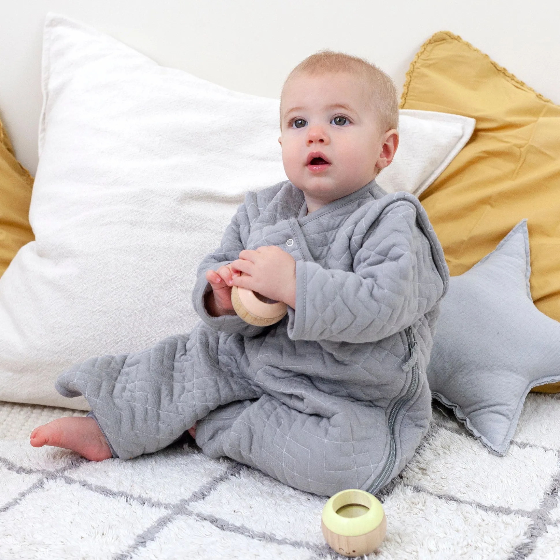 Magic Bag Quilted Jersey 4-12M Osaka Pingu Tog 1.5