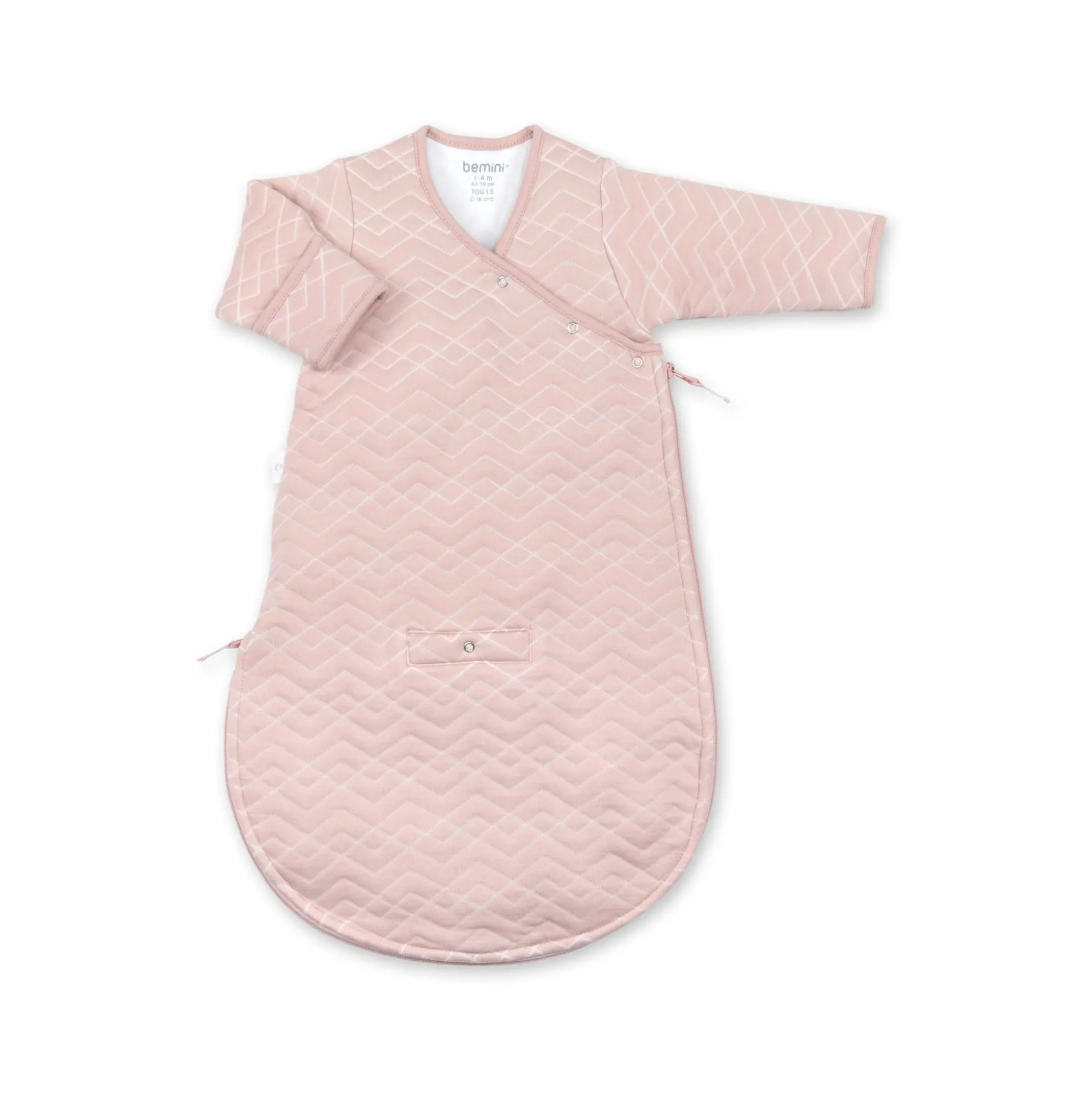 Magic Bag Quilted Jersey 1-4M Osaka Blush Tog 1.5