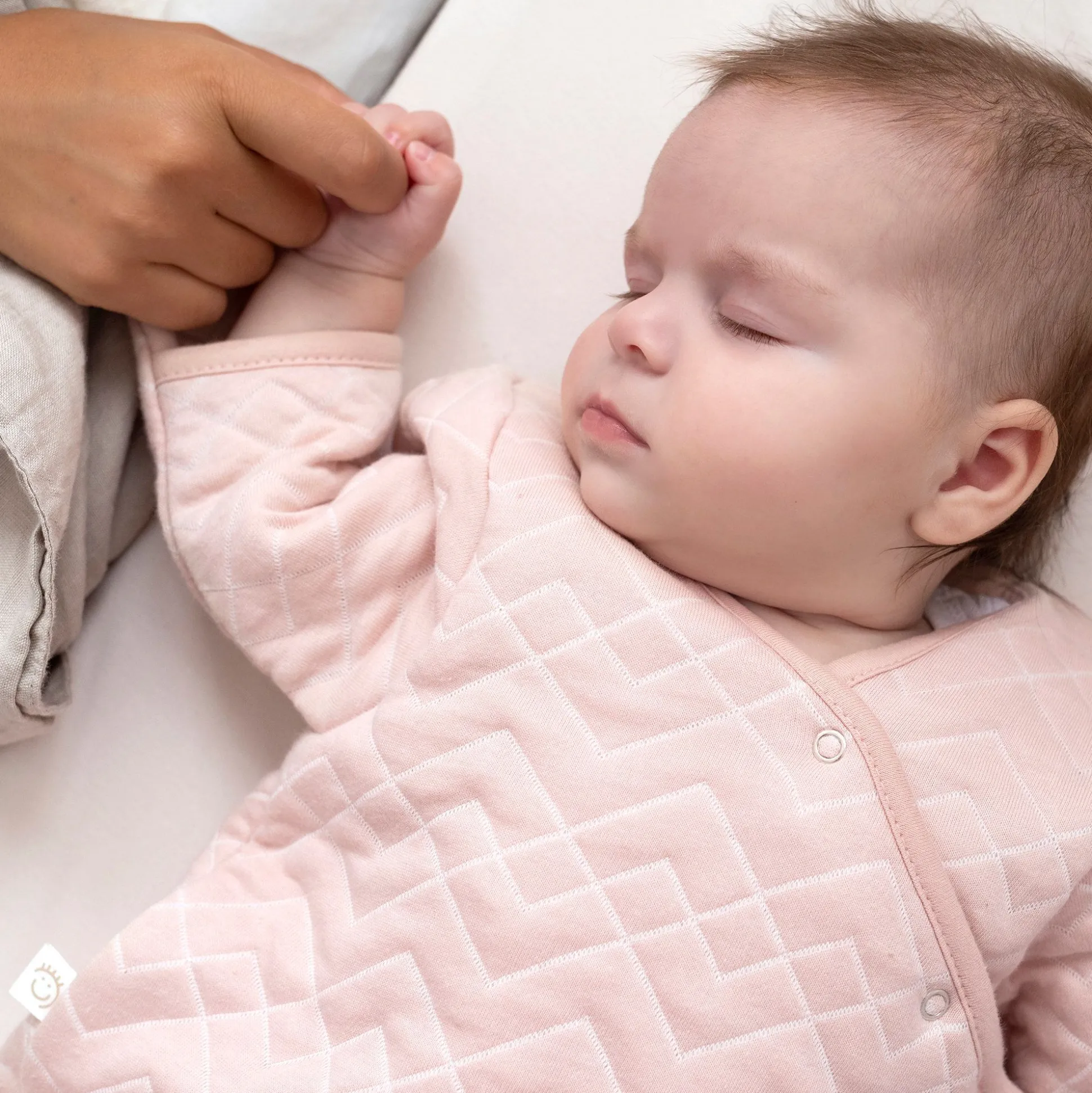 Magic Bag Quilted Jersey 1-4M Osaka Blush Tog 1.5