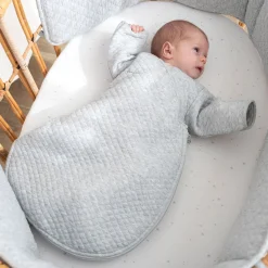 Magic Bag Quilted Jersey 0-1M Bemini Grey Mix Tog 1.5