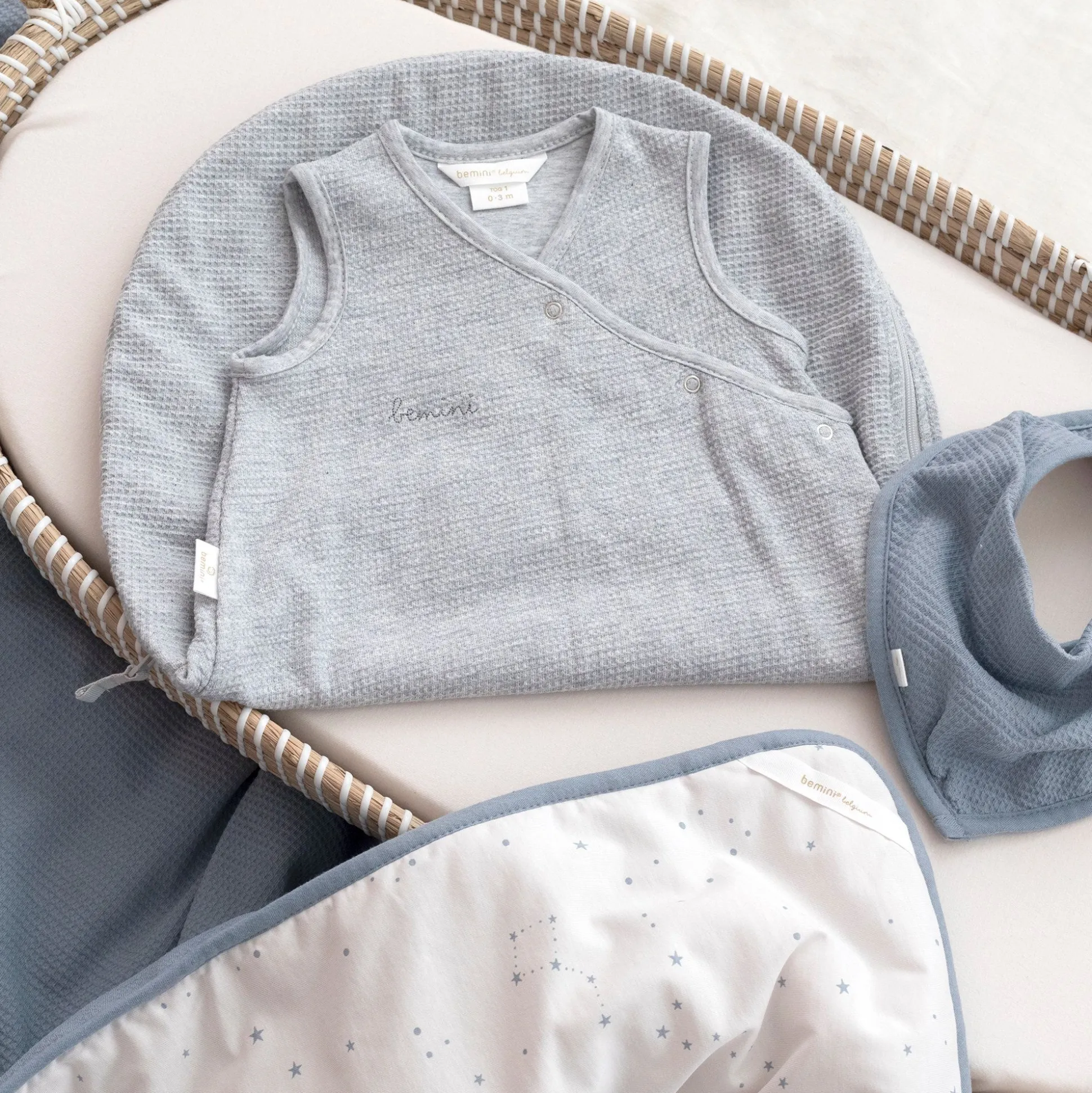 Magic Bag Waffle Bio 1-4M Wafle Mix Grey Tog 1