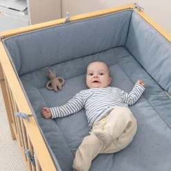 Parklegger Pady Jersey + Bamboe 75X95Cm Oupss Mini Print Stone