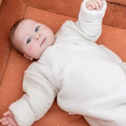 Parklegger Pady Jersey + Bamboe 75X95Cm Oupss Mini Print Caramel