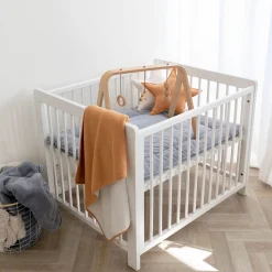 Parklegger Pady Jersey + Bamboe 100X100Cm Oupss Mini Print Stone