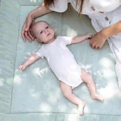 Parklegger Pady Jersey + Bamboe 75X95Cm Oupss Mini Print Lunar