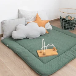 Parklegger Pady Quilted Jersey 100X100Cm Quilt Green