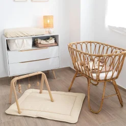 Parklegger Pady Quilted Jersey 100X100Cm Quilt Cream