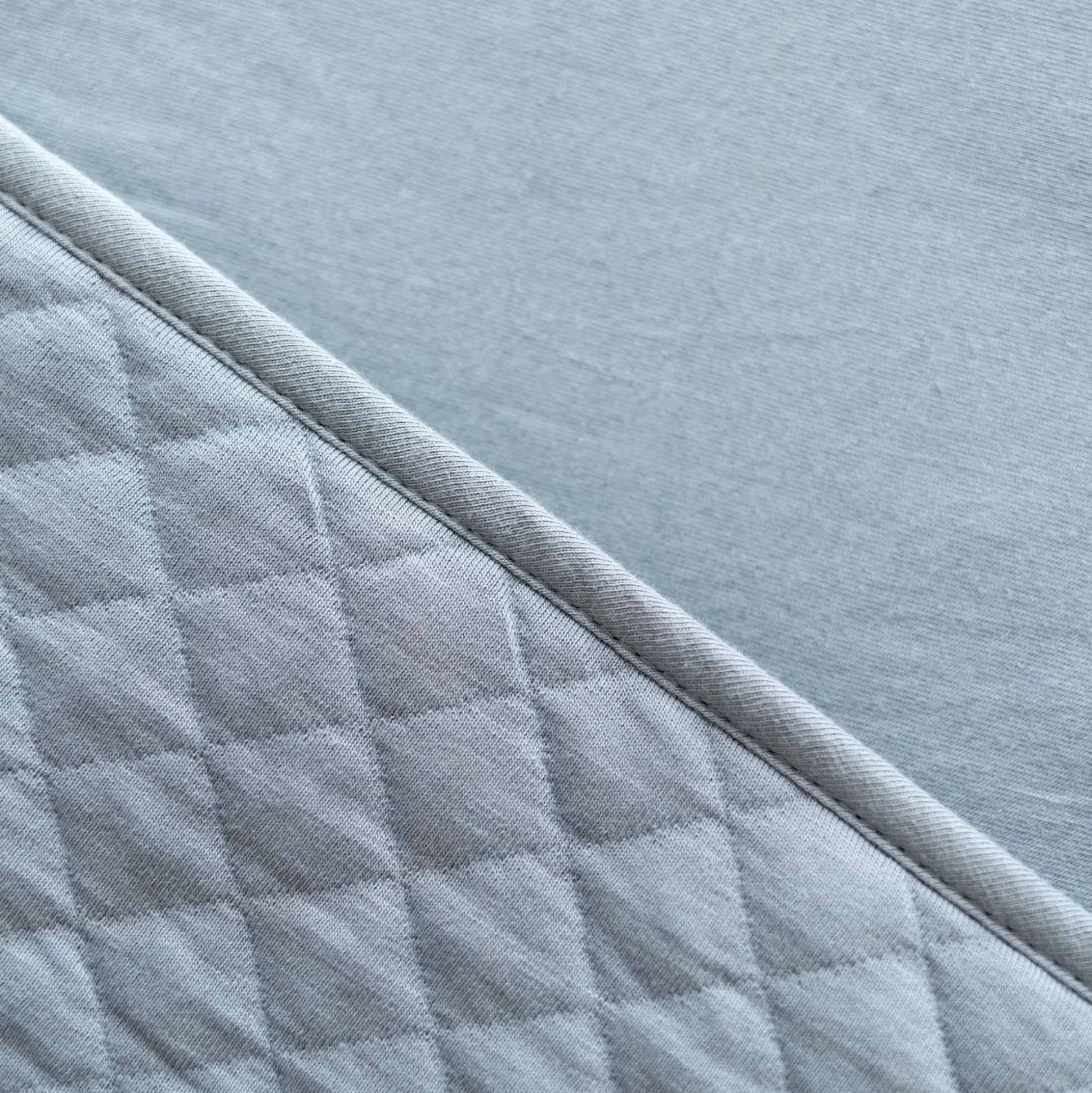 Parklegger Pady Quilted Jersey 100X100Cm Quilt Stone