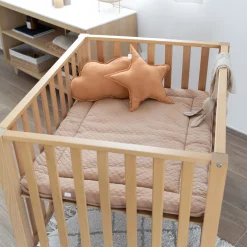 Parklegger Pady Quilted Jersey 100X100Cm Quilt Beige