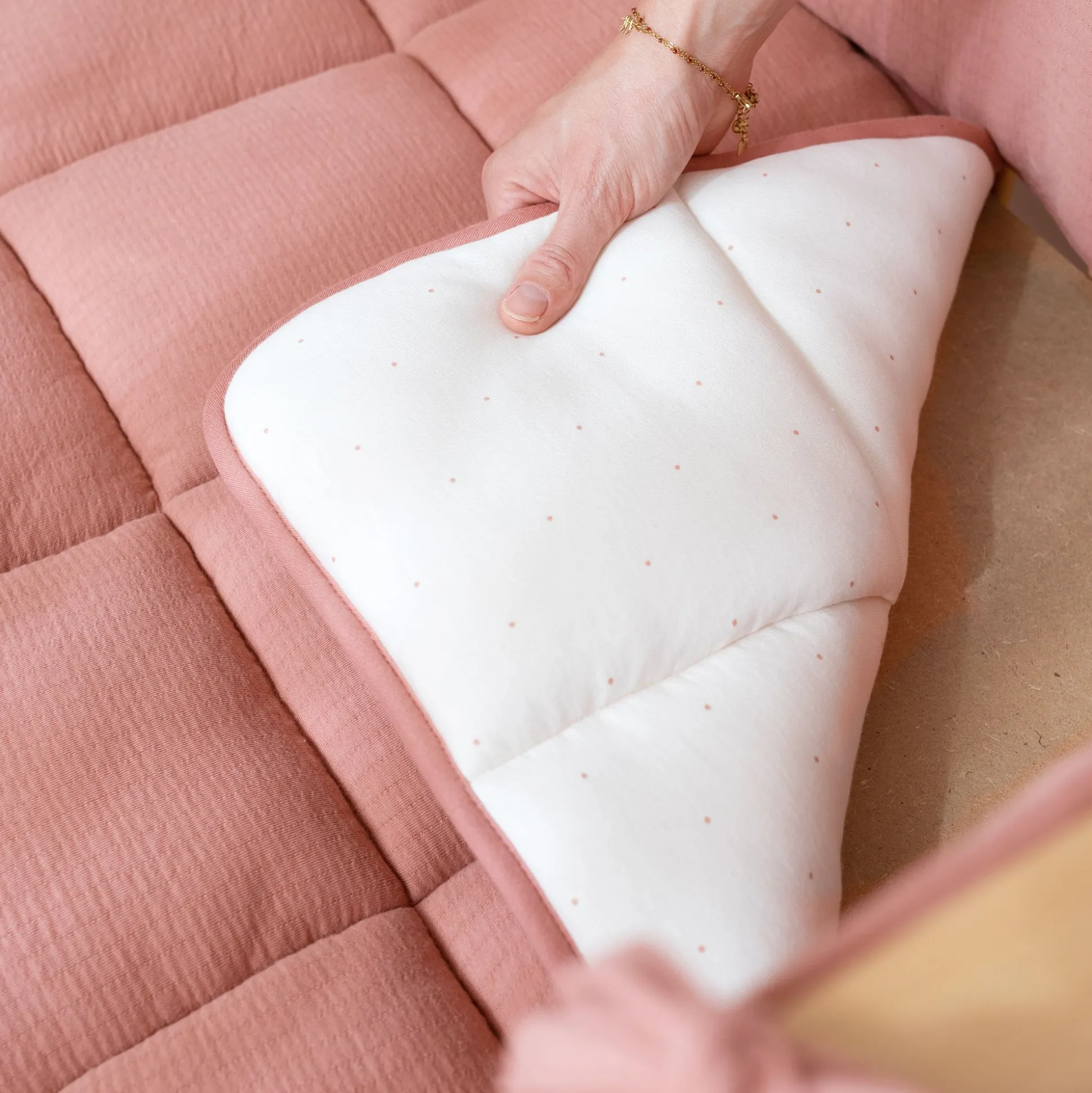 Parklegger Pady Tetra Jersey + Jersey 100X100Cm Cadum Bambi