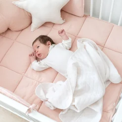 Parklegger Pady Tetra Jersey + Jersey 100X100Cm Cadum Blush