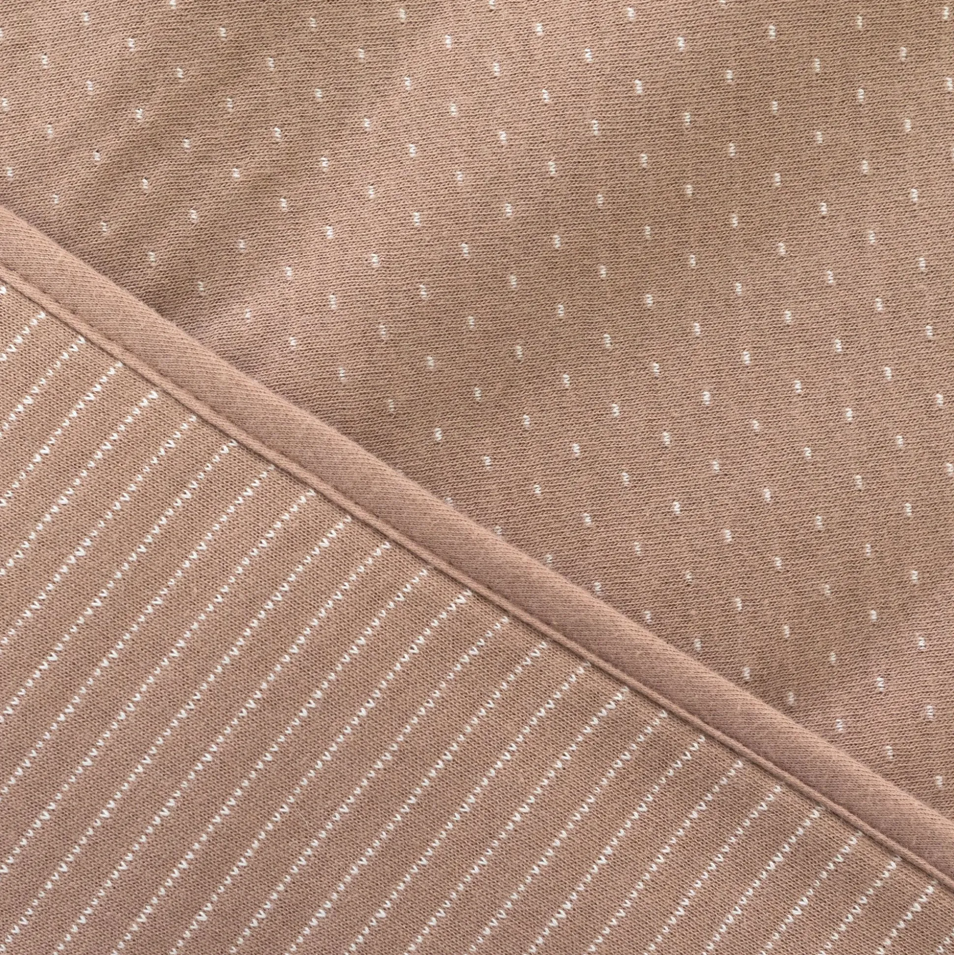 Parklegger Pady Twin Jersey 75X95Cm Dunes Stripe Muffin