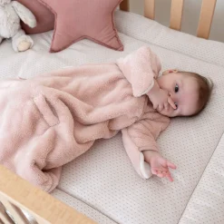 Parklegger Pady Twin Jersey 100X100Cm Dunes Stripe Grege