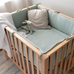 Parklegger Pady Waffle + Jersey Bio 75X95Cm Wafle Lunar