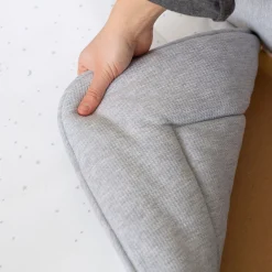 Parklegger Pady Waffle + Jersey Bio 100X100Cm Wafle Mix Grey