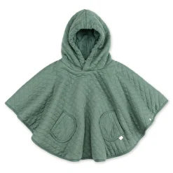 Reisponcho Pady Quilted + Jersey 9-36M Quilt Green