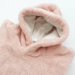 Reisponcho Softy + Jersey 9-36M Blush