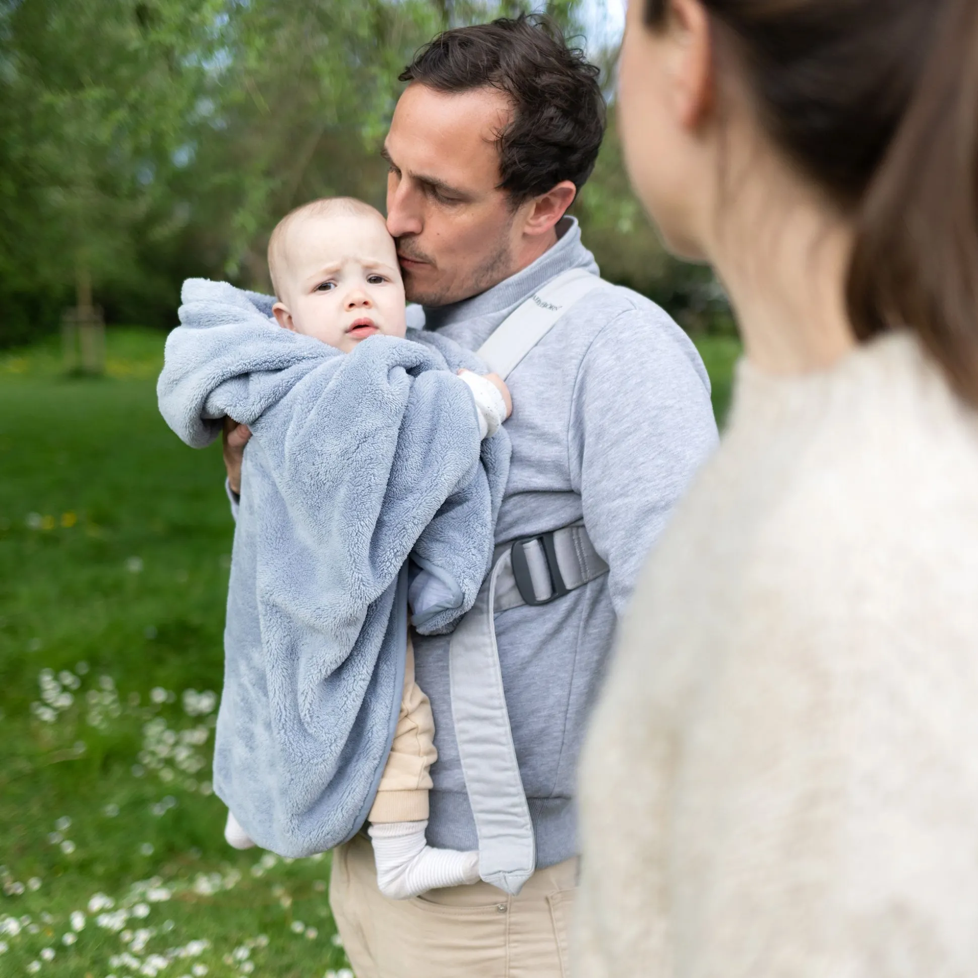 Reisponcho Softy + Jersey 9-36M Stone