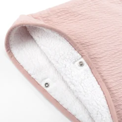 Reisponcho Tetra Jersey + Teddy 9-36M Cadum Blush