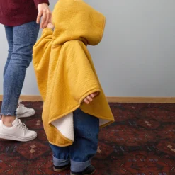 Reisponcho Tetra Jersey + Teddy 9-36M Cadum Golden