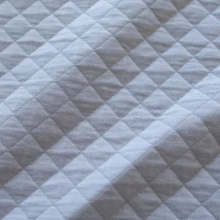 Slab Waterproof Pady Quilted Jersey 37Cm Quilt Stone