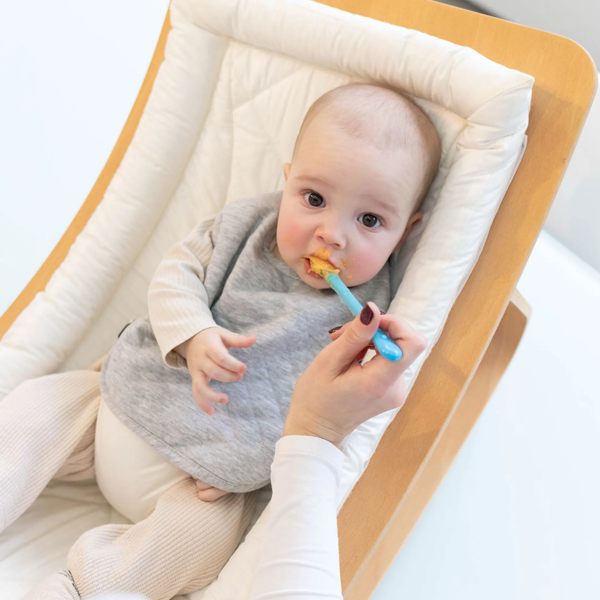 Slab Waterproof Pady Quilted Jersey 37Cm Quilt Mix Grey