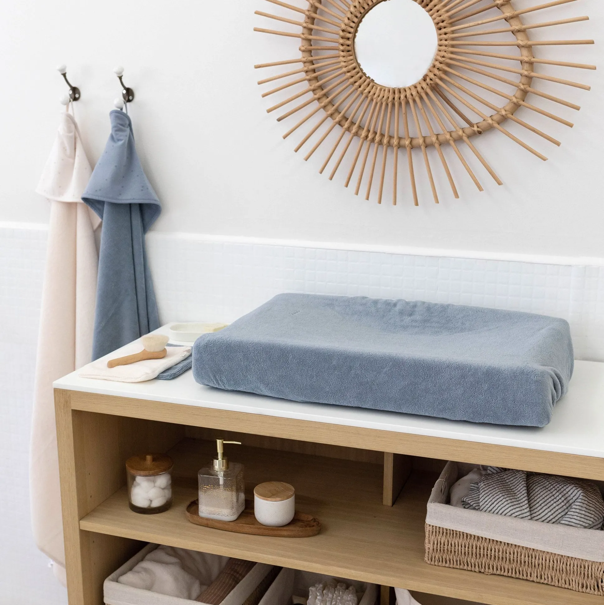 Waskussenhoes Bamboo 50X75Cm Bemini Stone